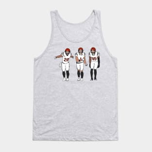 trio of griddy Tank Top